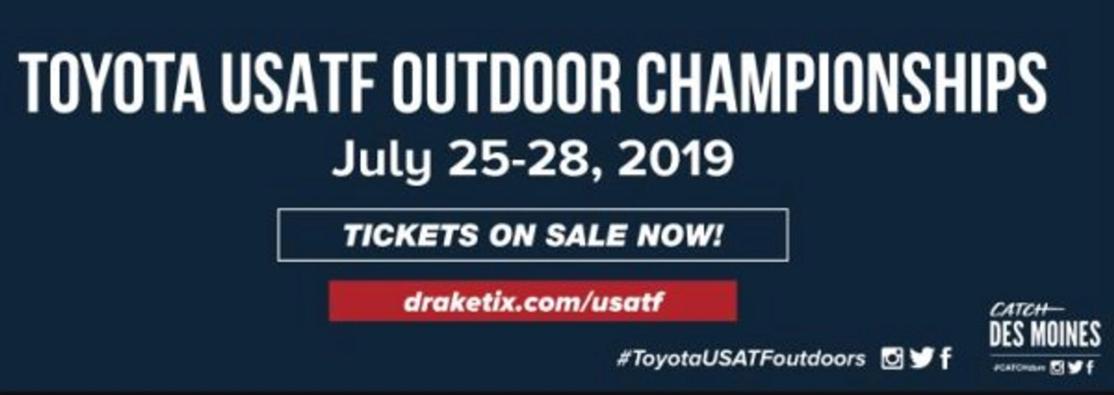 Win Tickets to the 2019 USA Track & Field Outdoor Championships - Thumbnail Image