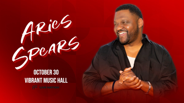 Enter for a Chance to Win a Pair of Tickets to see Aries Spears!