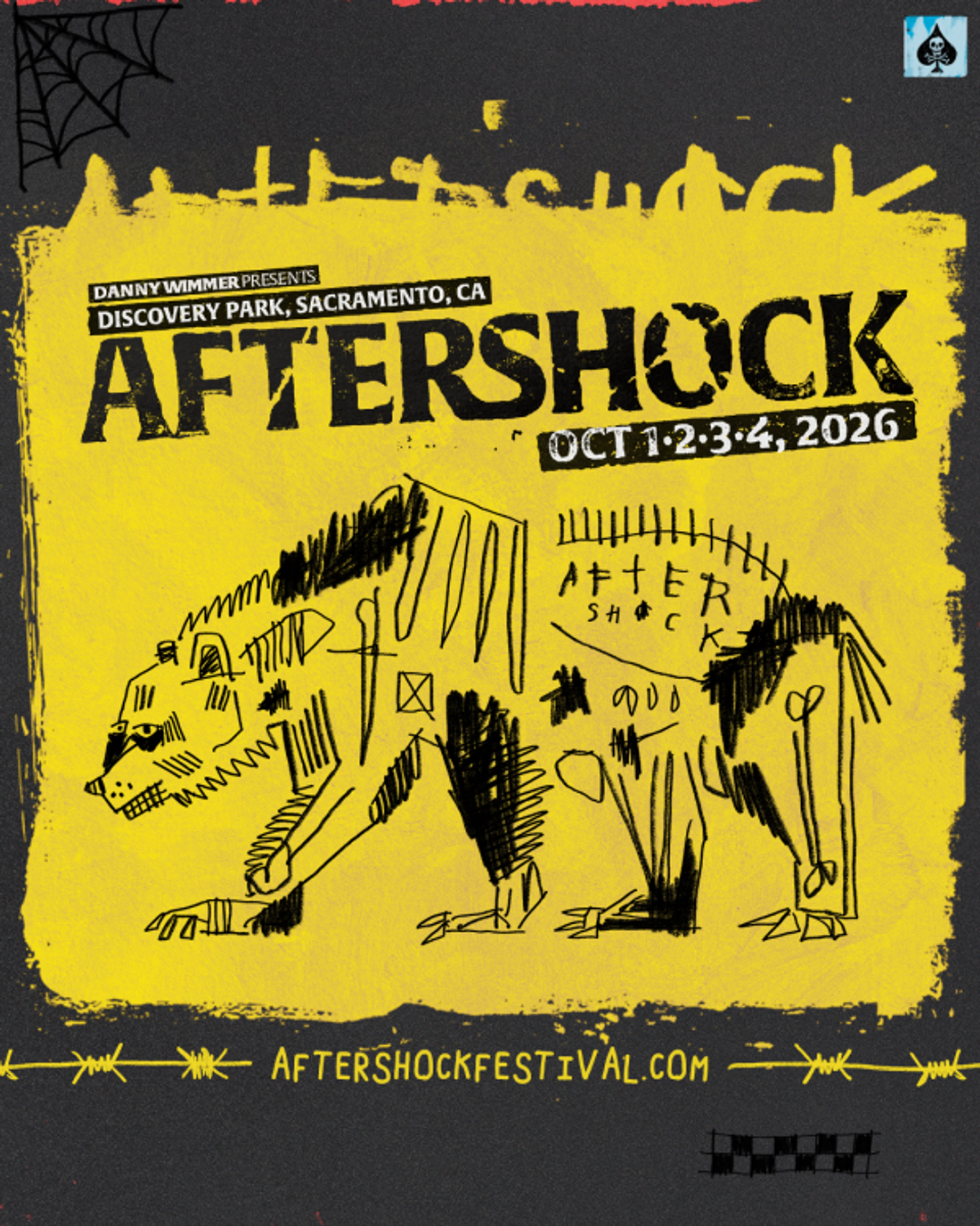 AFTERSHOCK 2026 Line-Up is Here - Enter for a chance to win your Passes!