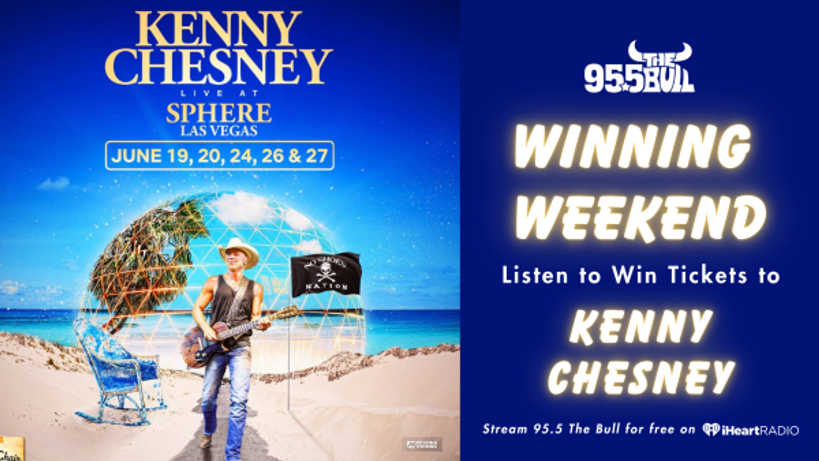 WINNING WEEKEND: Listen to Win Tickets to Kenny Chesney!