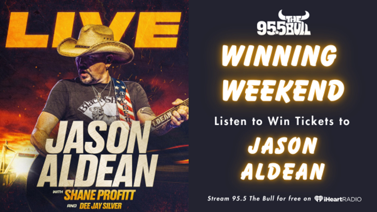 WINNING WEEKEND: Listen to Win Tickets to Jason Aldean!