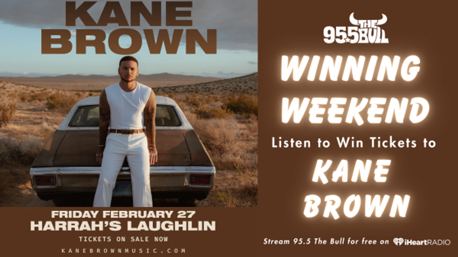 WINNING WEEKEND: Listen to Win Tickets to Kane Brown!