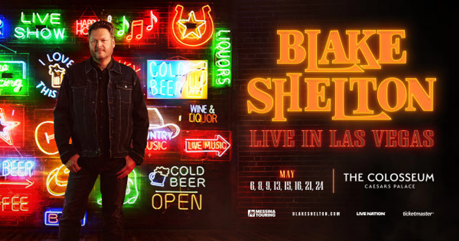 Enter to Win Tickets to Blake Shelton!