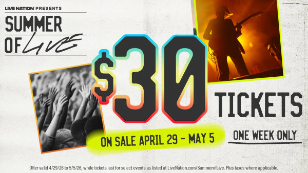 Enter to Win Tickets to Live Nation's Summer of Live!