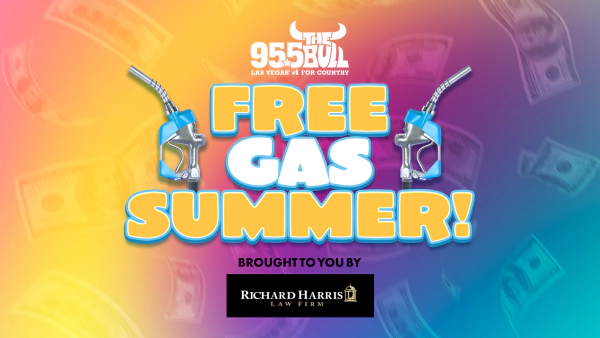 Enter to Win 95.5 The Bull's Free Gas Summer brought to you by Richard Harris Law!