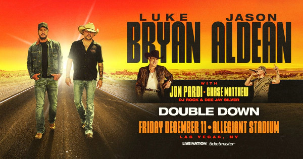 Visit Us and Win Tickets to Luke Bryan and Jason Aldean!