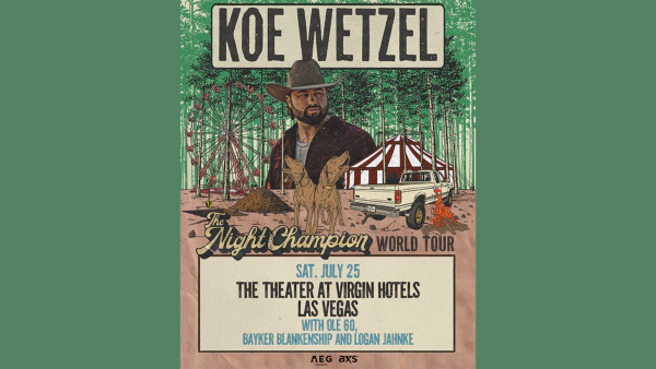 Enter to Win Tickets to Koe Wetzel!