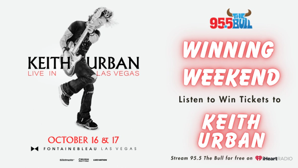 WINNING WEEKEND: Listen to Win Tickets to Keith Urban!