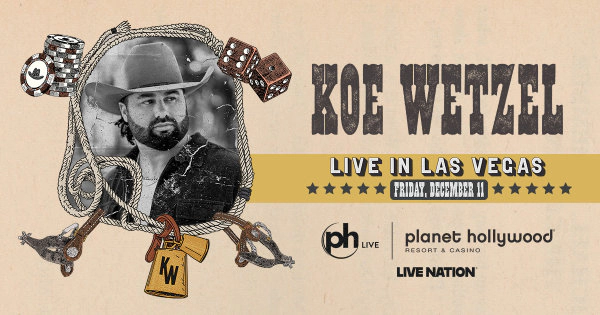 Enter to Win Tickets to Koe Wetzel!