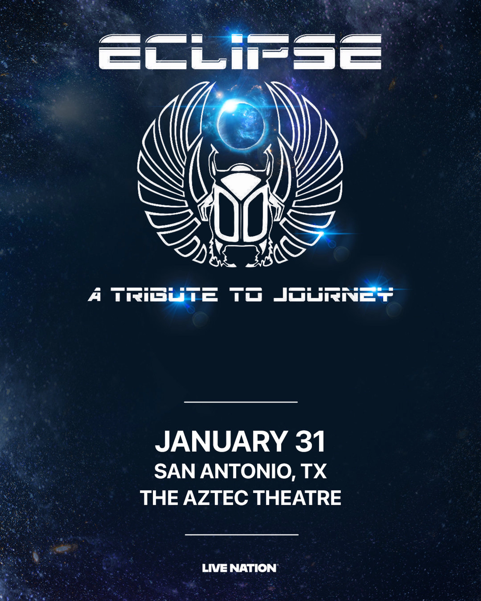 WIN A PAIR OF TICKETS TO SEE ECLIPSE - A TRIBUTE TO JOURNEY