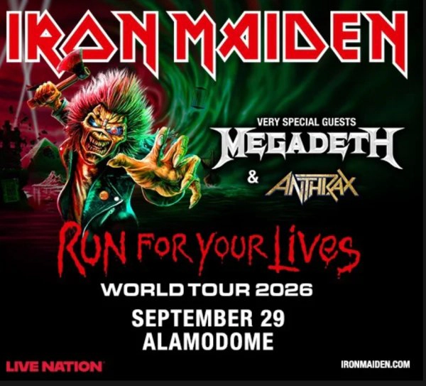 WIN TICKETS TO IRON MAIDEN!
