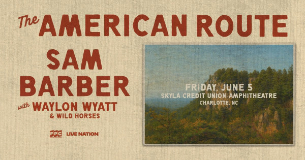 Enter to win to see Sam Barber at Skyla!