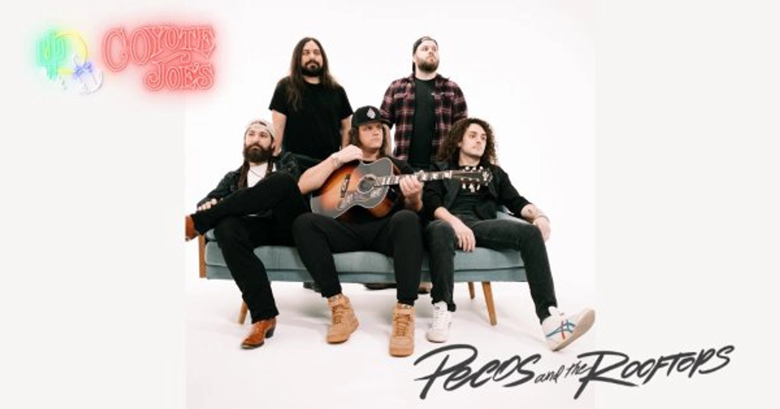 Enter to win to see Pecos and The Rooftops at Coyote Joe’s!