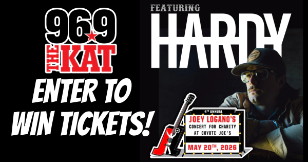 Enter to win tickets to Joey Logano's Concert For Charity featuring HARDY!
