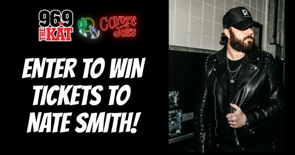 Enter to win to see Nate Smith at Coyote Joe’s!