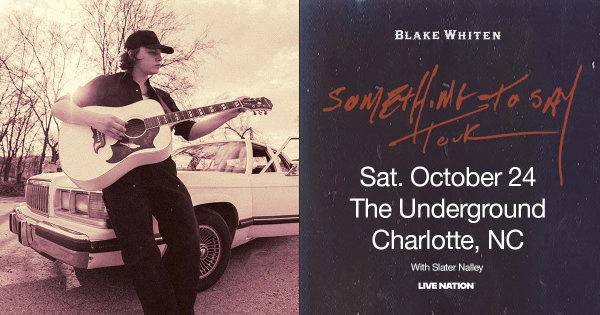 Enter to win to see Blake Whiten at The Underground!