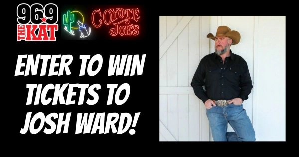 Enter to Win Tickets to Josh Ward at Coyote Joe's