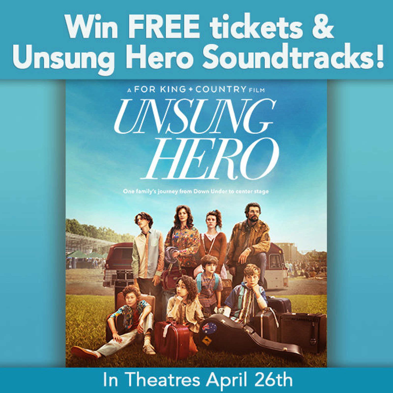 The Unsung Hero VIP Experience Sweepstakes