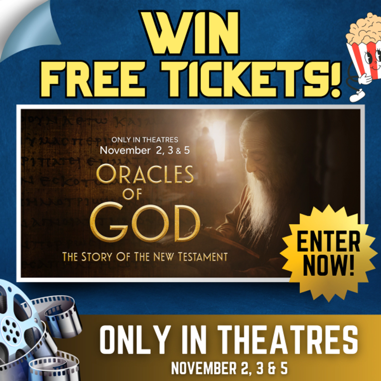 Oracles of God Movie Ticket Giveaway