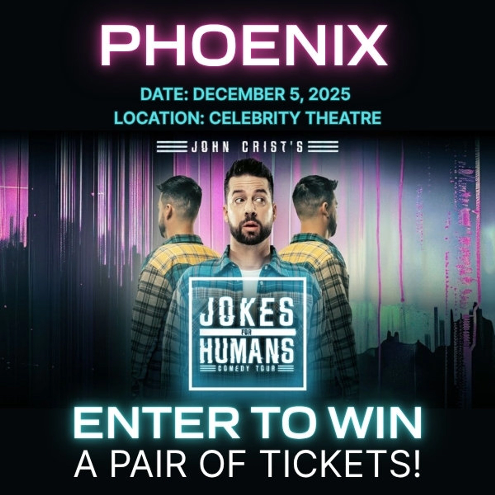 The John Crist Comedy Tour Ticket Giveaway