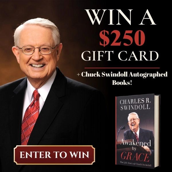 The Awakened By Grace Chuck Swindoll Sweepstakes