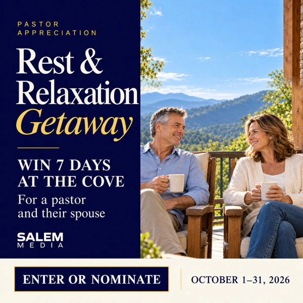 2026- The Pastor Appreciation Rest and Relaxation Getaway Sweepstakes