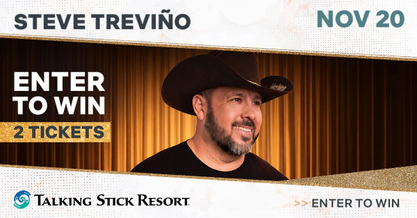 Win tickets to see Steve Treviño!