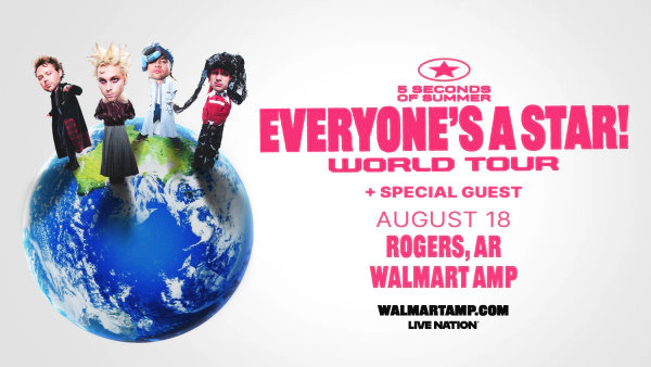 Win 5 Seconds Of Summer Tickets!