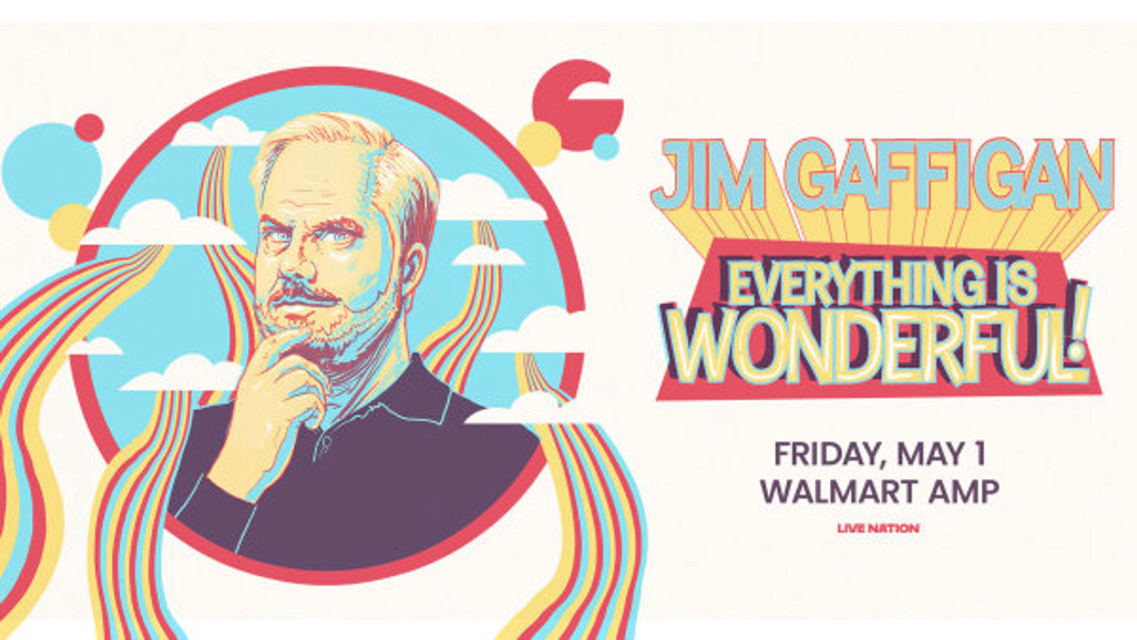 Enter For A Chance To Win Tickets To Jim Gaffigan