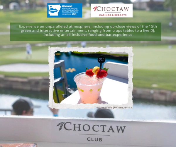 Win Choctaw Club Tickets At The NW Arkansas Championship!