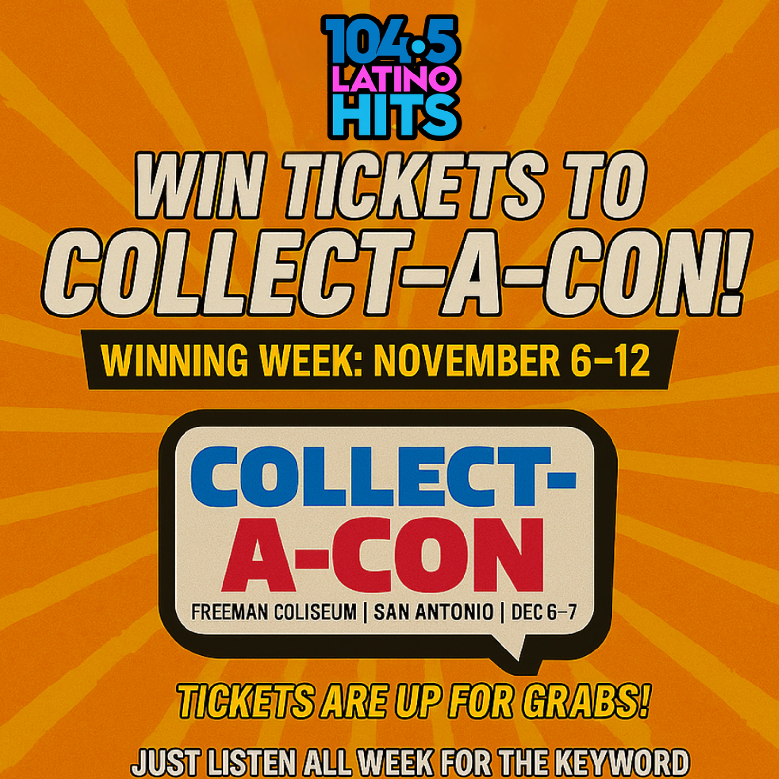 WIN A PAIR OF TICKETS TO COLLECT-A-CON!