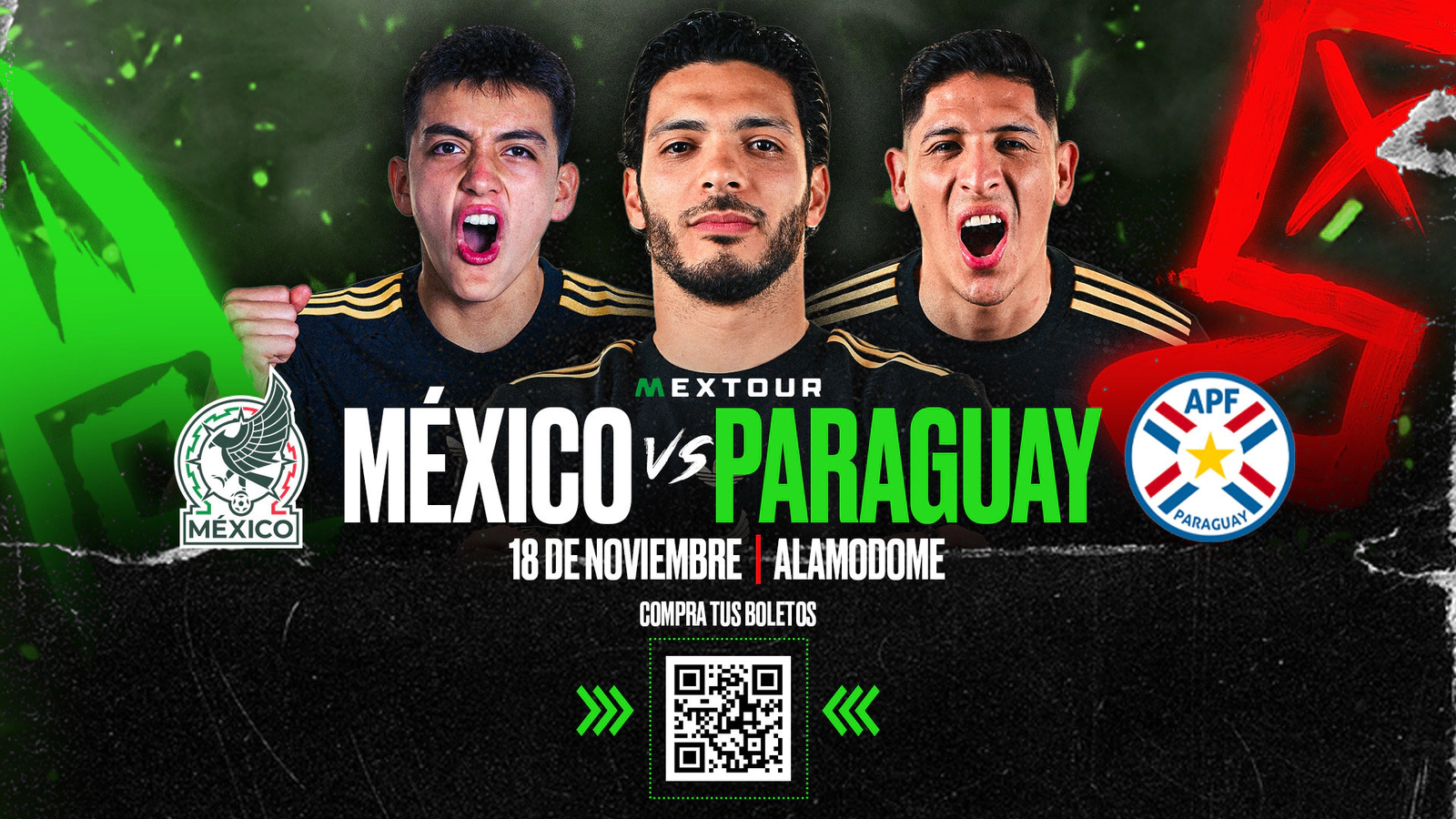 WIN A PAIR OF TICKETS TO THE MEXICO VS PARAGUAY SOCCER MATCH!
