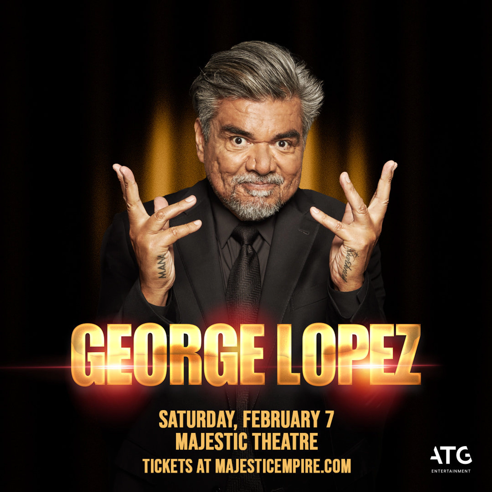 WIN A PAIR OF TICKETS TO SEE GEORGE LOPEZ!