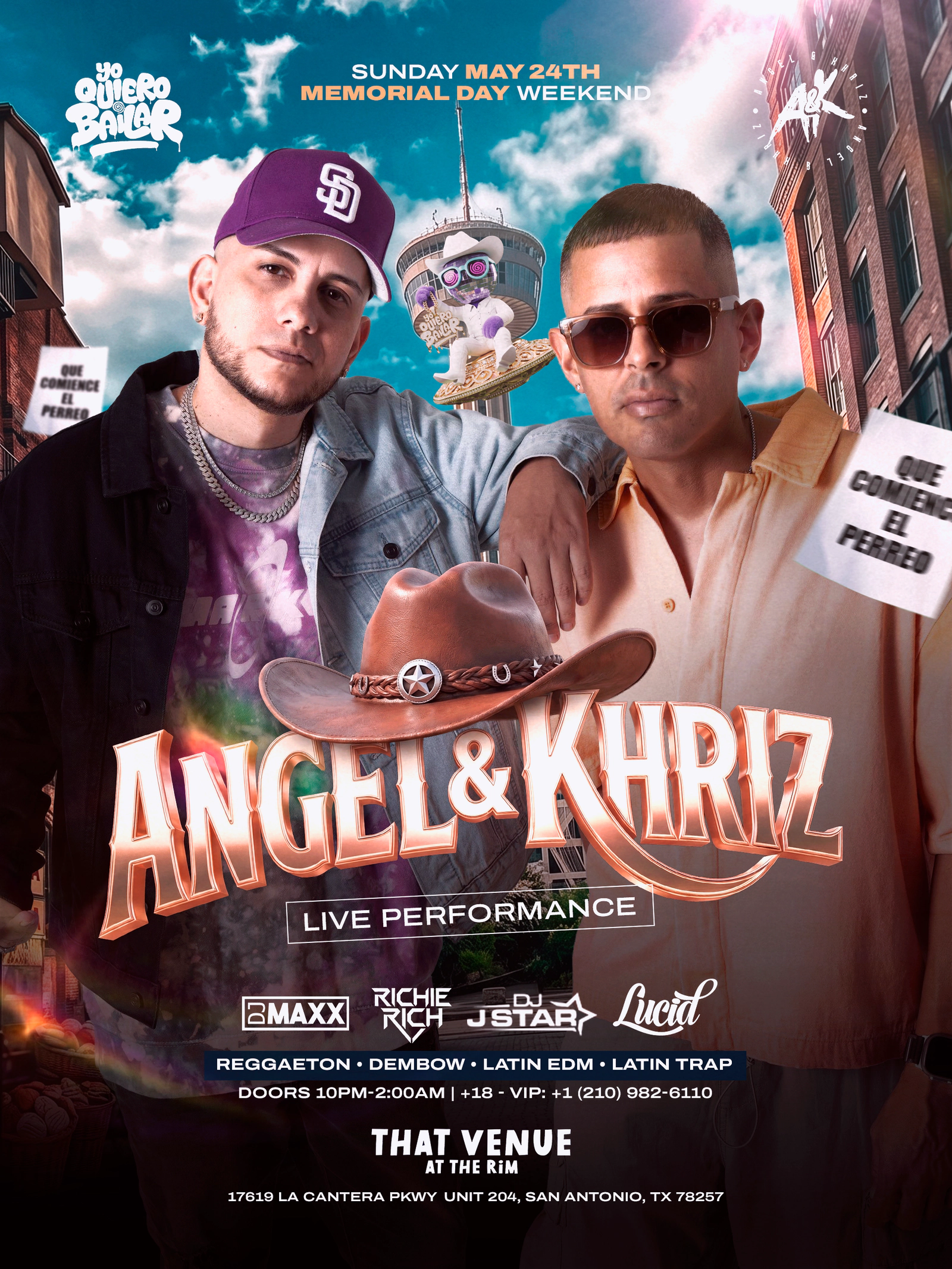 WIN TICKTES TO ANGEL Y KHRIZ