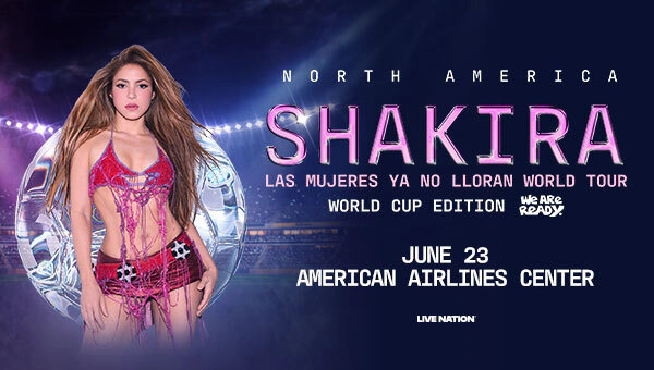 WIN A PAIR OF TICKETS TO SEE SHAKIRA