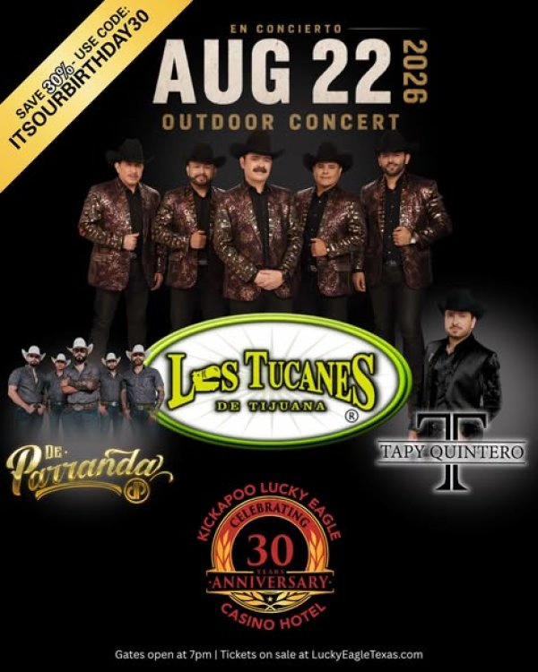 WIN TICKETS TO SEE LOS TUCANES!