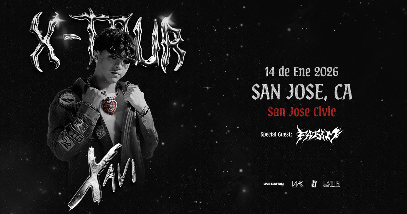 Enter to Win Your Tickets to See Xavi Live in San Jose!