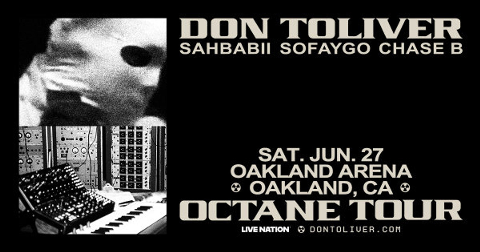 Win Tickets to see Don Toliver "Octane Tour" June 27th at the Oakland Arena