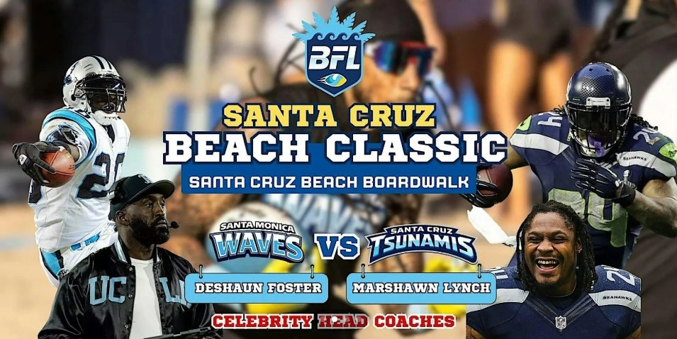 Your Hookup to the Santa Cruz Beach Classic ft. NFL Legends!