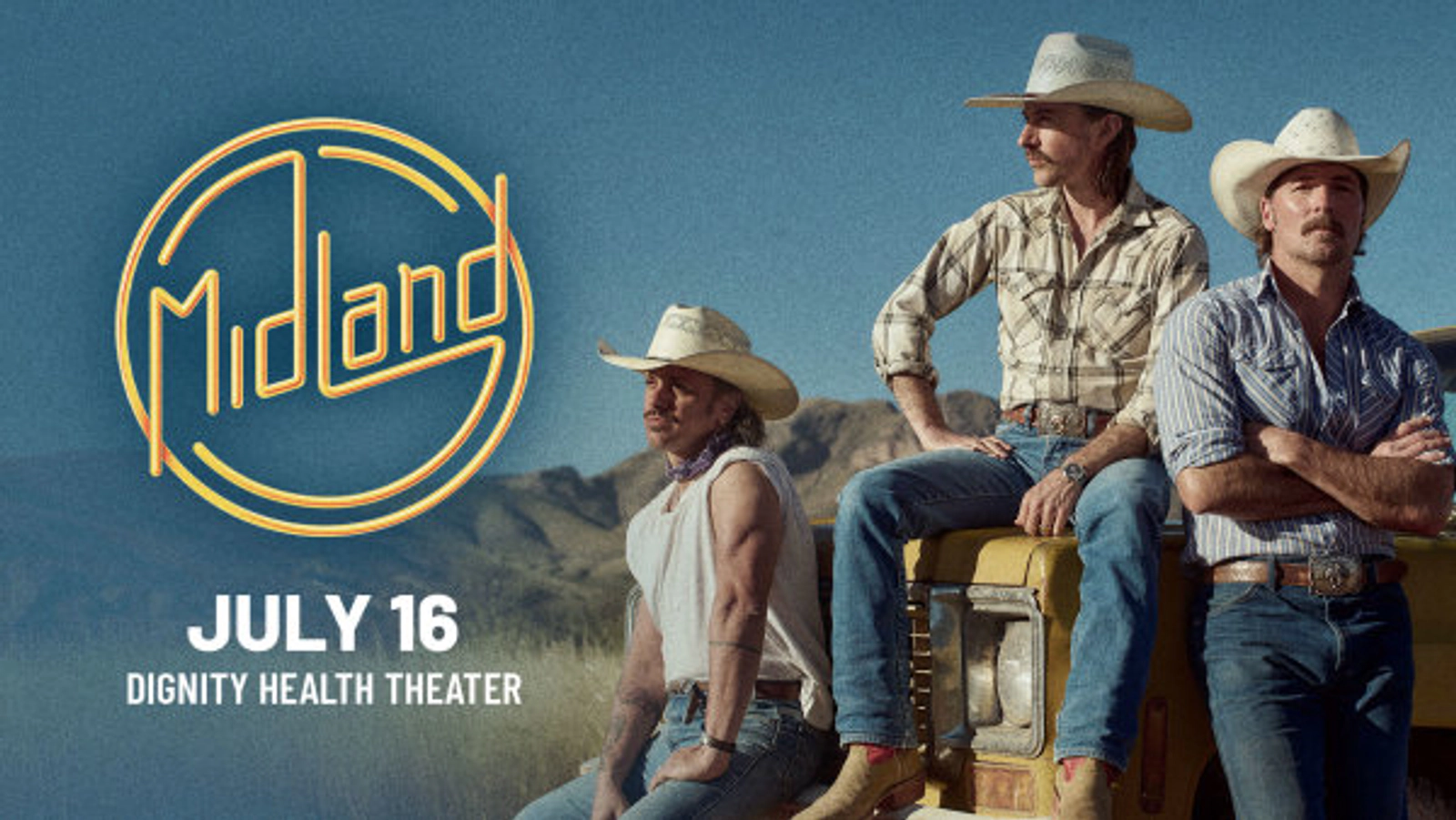 Enter Here for a chance to win to see Midland at Dignity Health Theatre on July 16