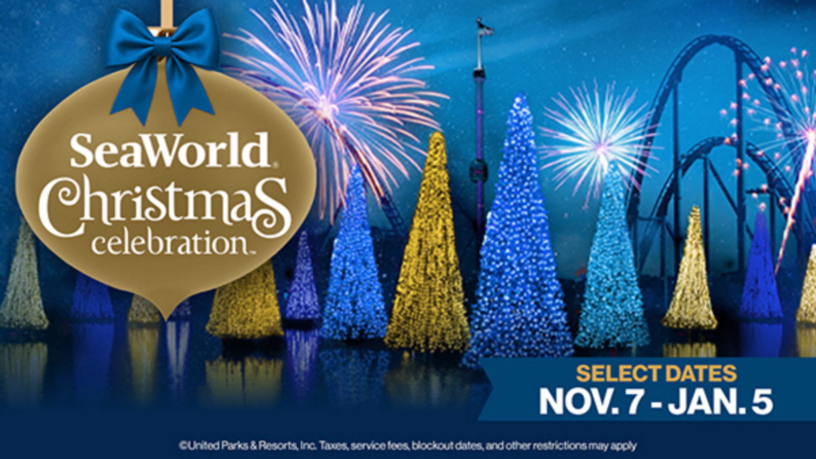Magic 107.7 Countdown to Christmas Flip at SeaWorld’s Christmas Celebration