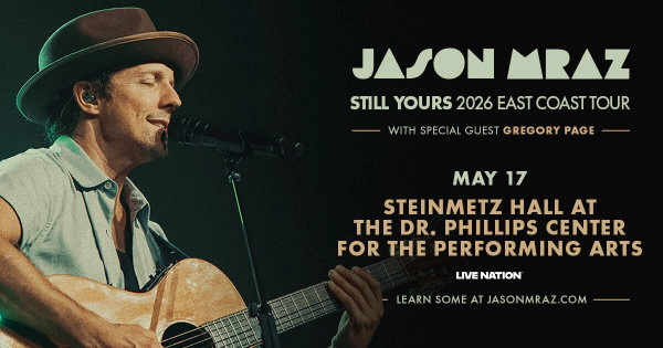 Jason Mraz | Still Yours 2026 East Coast Tour