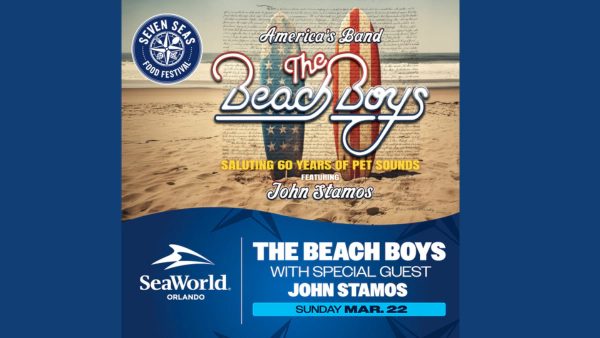 Win tickets to The Beach Boys with John Stamos at SeaWorld Seven Seas Food Festival