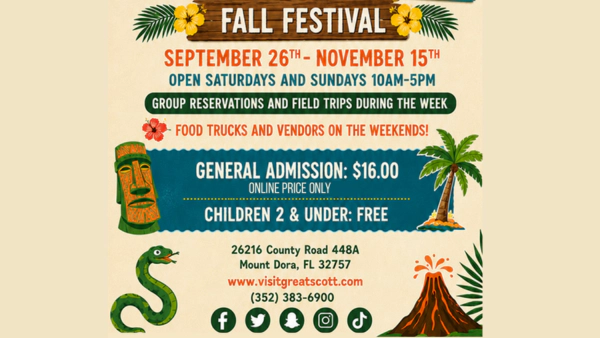 Win a pair of tickets to Great Scott Farms Fall Festival