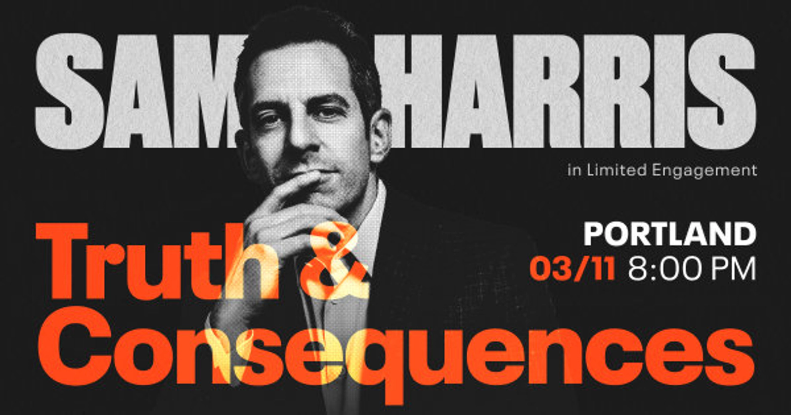 WIN Sam Harris Tickets!