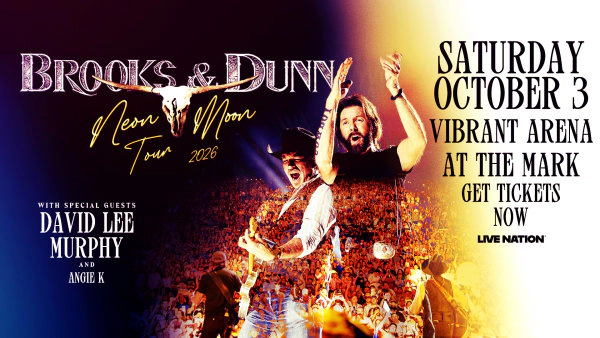 Win Tickets To See Brooks & Dunn At Vibrant Arena!