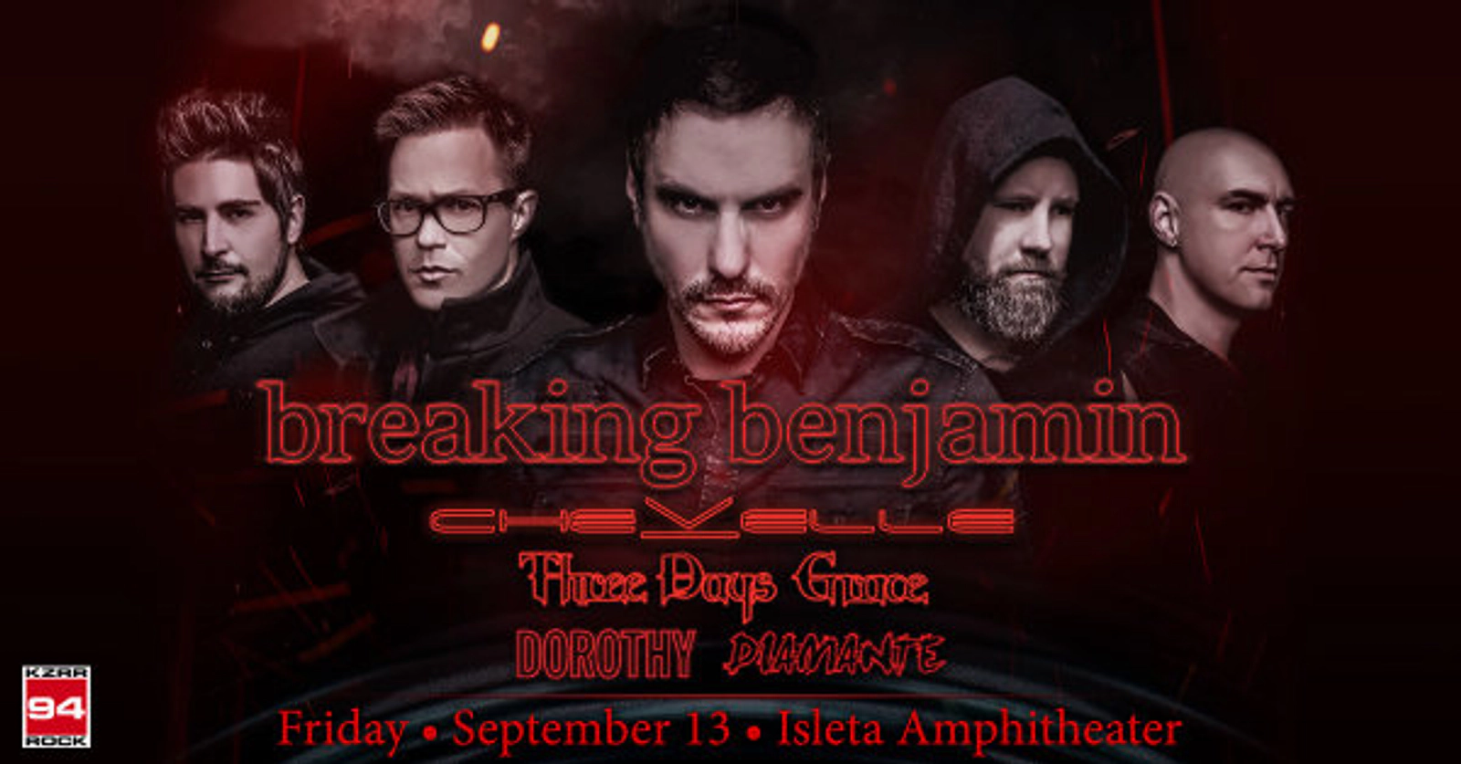 Win Breaking Benjamin Tickets - Thumbnail Image