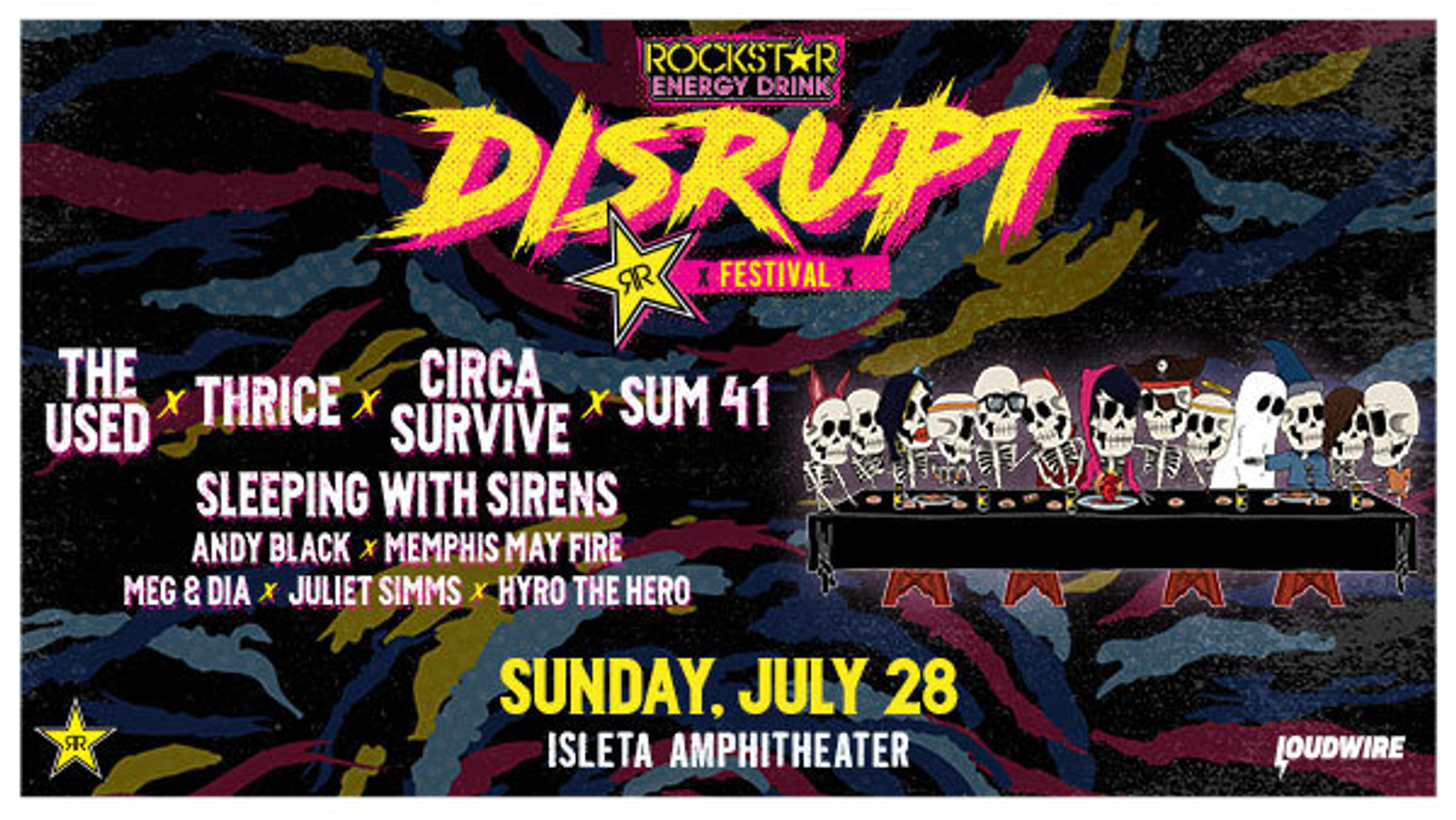 Win Rockstar Energy Drink DISRUPT Festival Tickets - Thumbnail Image