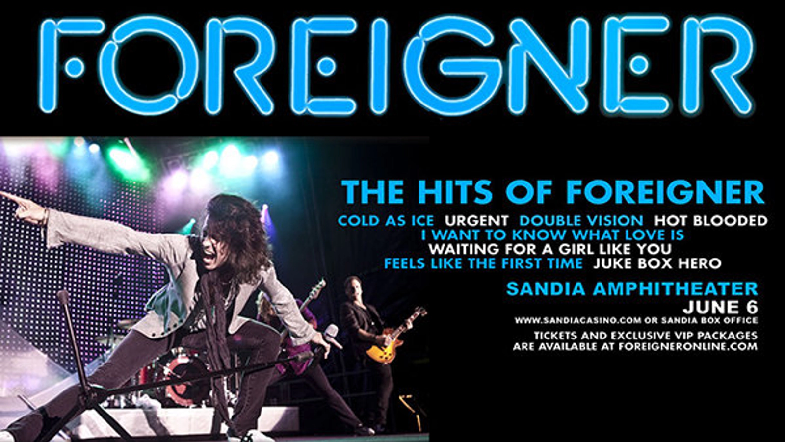 Win Foreigner Tickets - Thumbnail Image