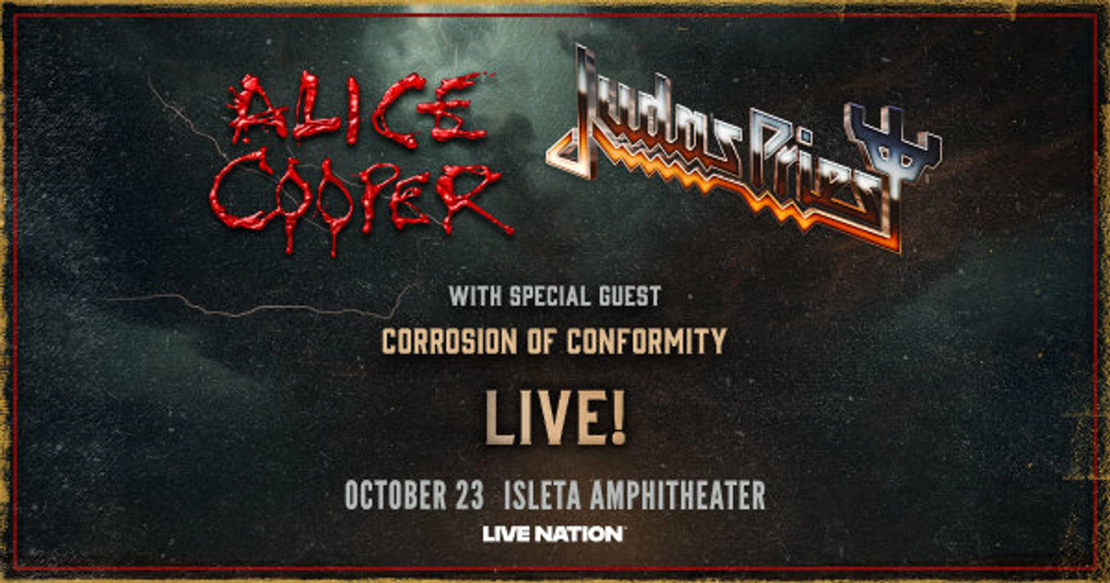 Win tickets to see Alice Cooper & Judas Priest!